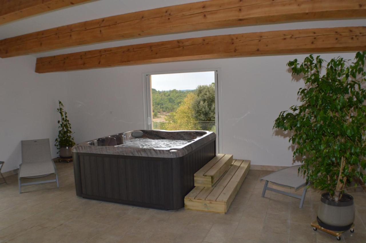 Le Clos Des Taulelles Gite Le Figuier Saint-Privat-de-Champclos ภายนอก รูปภาพ